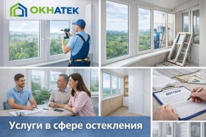 Услуги в сфере ПВХ-остекления как основа комплексного обслуживания клиентов