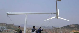Efficiency of a wind generator: ways to increase it, design and performance characteristics of a wind turbine