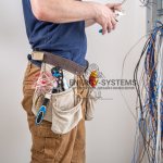 Electrician and cables