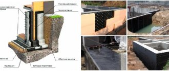 Waterproofing foundations for aerated concrete