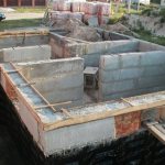Waterproofing strip foundation