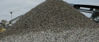 true density of crushed stone