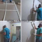 How to glue drywall with glue