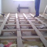 How to properly lay and secure joists to a concrete floor