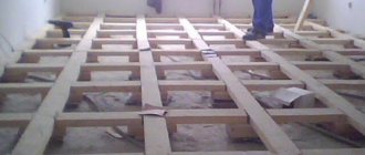 How to properly lay and secure joists to a concrete floor