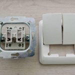 How to properly install and connect a double switch