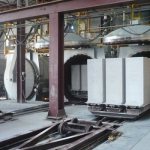 Equipment for the production of gas silicate blocks