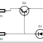 Current stabilizer circuit using one transistor