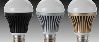 How much does an LED lamp consume and what savings can be achieved?