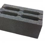 How much does an expanded clay concrete block weigh?