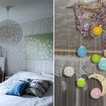 Thread lamps in home interiors