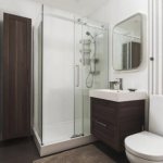 Bathroom with shower in modern style - Interior Design