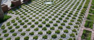 types of concrete lawn gratings