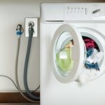 Grounding a washing machine in an apartment